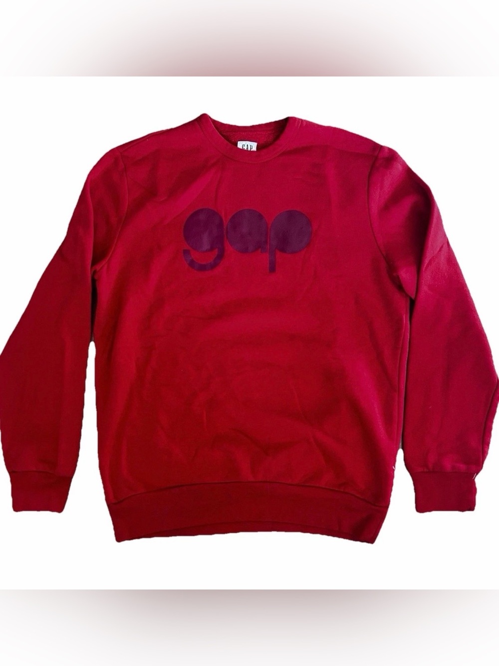 GAP Women's Red Sweatshirt with Logo